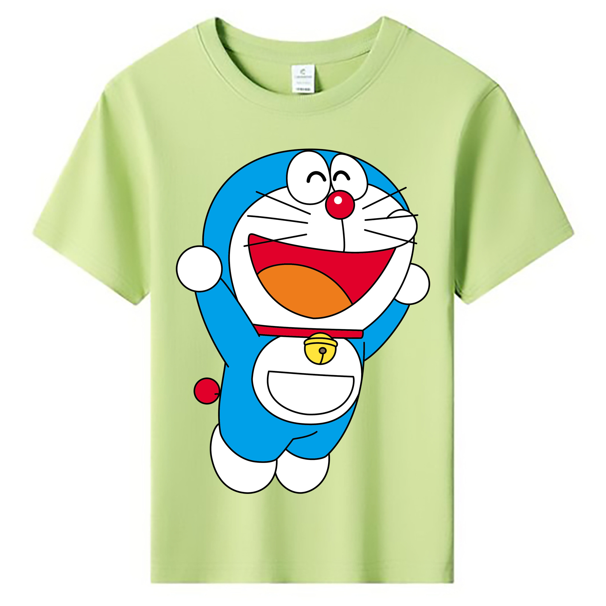 （画像用） ドラえもん Doraemon 綿100％キッズTシャツ（フロントプリント）
